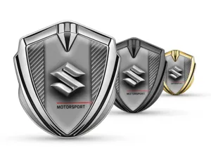Suzuki Insignias de Coche Duraderas Estilosas Acabado Metal